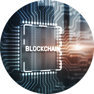 Secure information sharing through blockchain